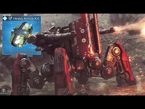 Armored Raijin Holding Down The Battlefield - Metal Fortress | War Robots