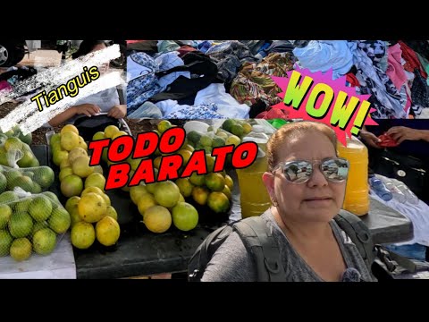 Esto es el verdadero México: Tianguis de San Roque, Mérida, Yucatán,