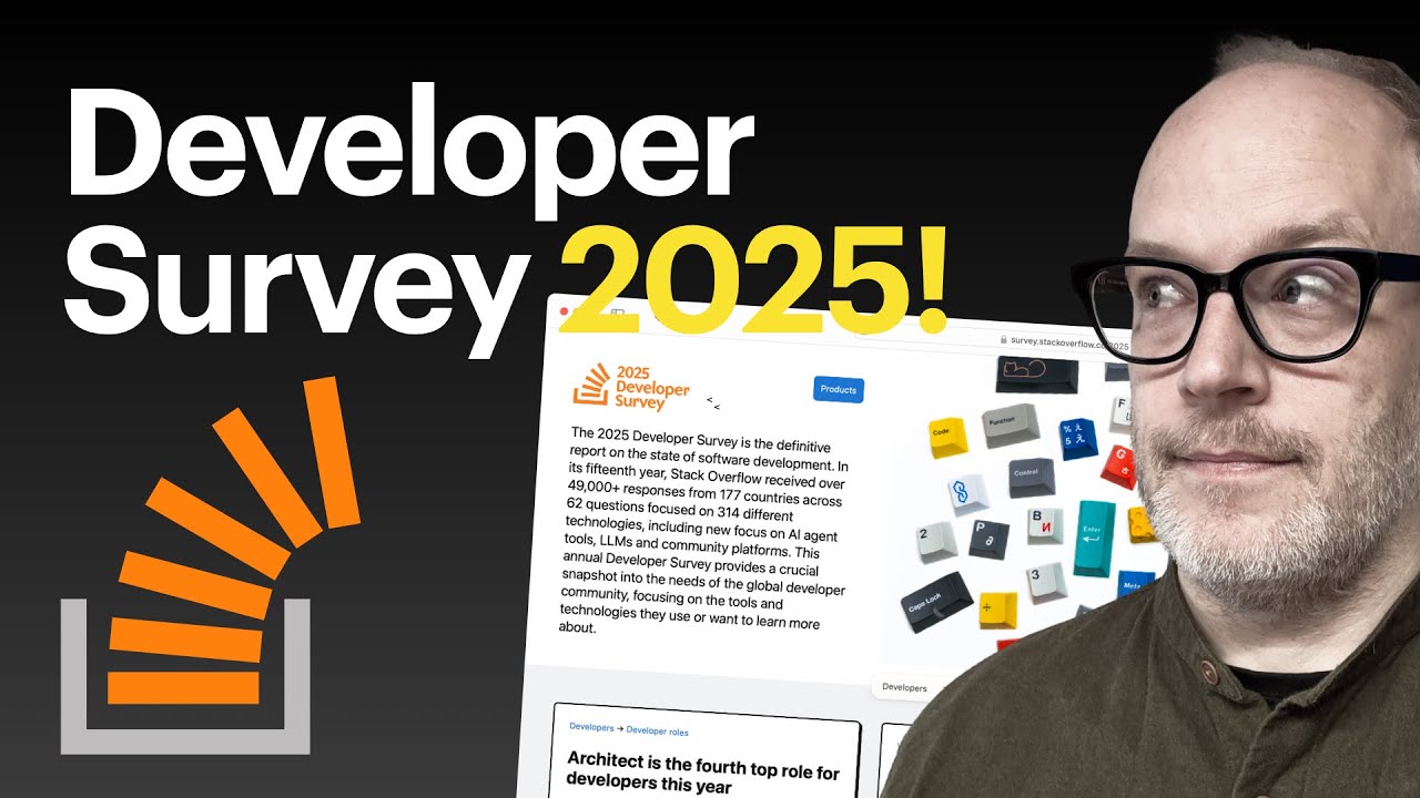 Let's go through the stack overflow developer survey 2025