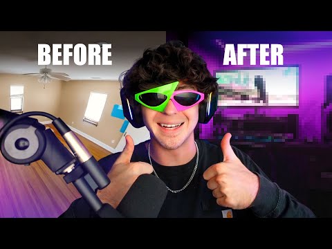 BUILDING MY DREAM ROOM/GAMING SETUP