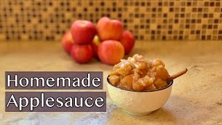 How to Make Homemade Applesauce | Chunky Applesauce Recipe Tutorial