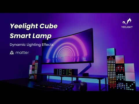 Yeelight Cube "Panel Starter Kit" Išmanusis apšvietimo pradinis rinkinys video