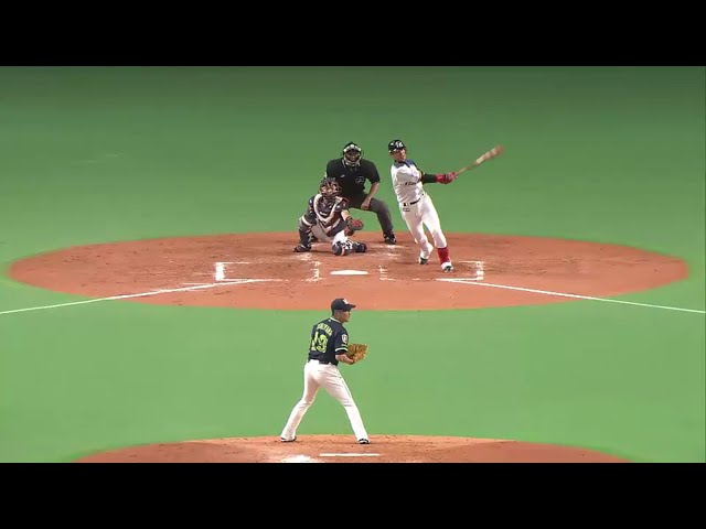 【2回裏】ファイターズ・陽 9試合連続ヒットは貴重なタイムリーヒット!! 2016/6/1 F-S