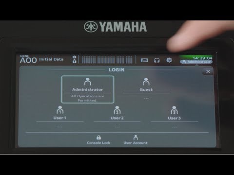 Admin Setup - Yamaha TF QuickTips ep21