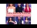 Uncut Video India Gaming Awards Season 2 Ayesha Singh Dino James Ashnoor Kaur Siddharth Nigam