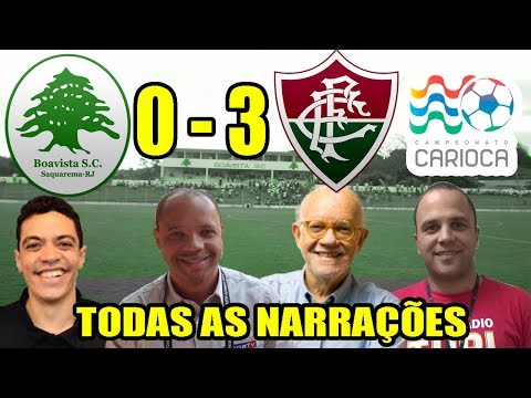 Todas as narrações - Boavista 0 x 3 Fluminense / Campeonato Carioca 2019