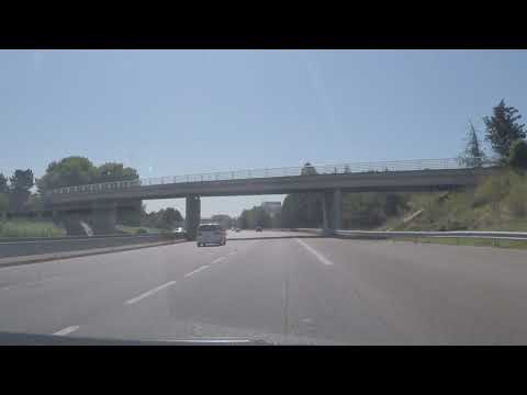 France by Autoroute - A7 southbound - Avignon - J24