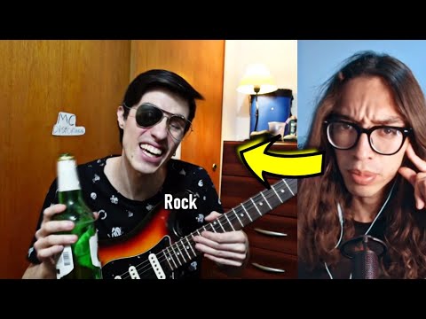 Tipos de guitarristas GRABANDO | Suena like Lucho | Reacción | Many reacciona