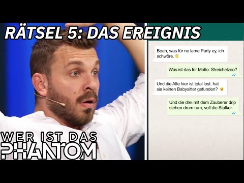 DRIP, 31er, DIGGA,... Rätsel 5 - Das Ereignis | Wer ist das Phantom?