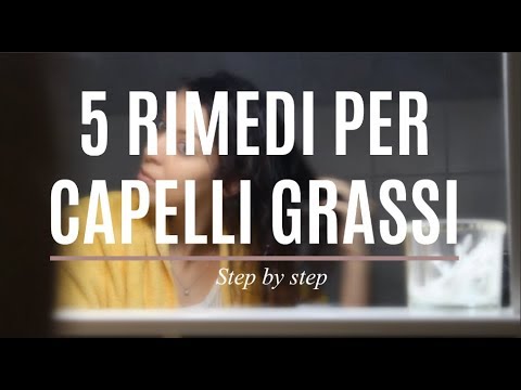 Maschera per capelli con un calcio gluconate in ampolle Se rimedio per capelli su un corpo