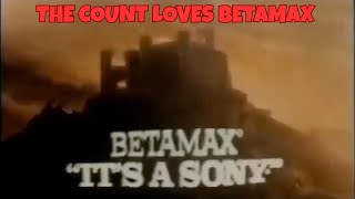 Sony Betamax Dracula Commercial 1977 | Retro 1970s VCR Ad