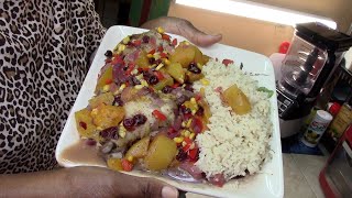 Delicious Cranberry & Mango Baked Chicken | $5 Recipe