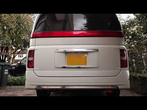 Nissan Elgrand E51 3.5 V6 Custom Middle Box with Standard Exhaust