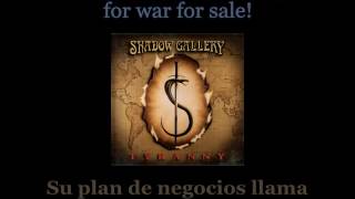 Shadow Gallery - War For Sale - Lyrics / Subtitulos en español (Nwobhm) Traducida