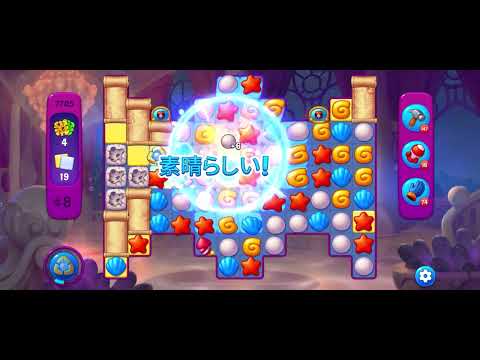 Fishdom Super Hard level 7705 no boosters フィッシュダム