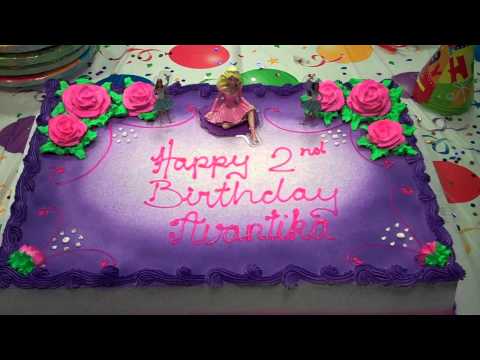 Avantika 2nd Birthday - Cake