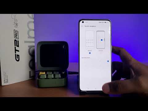 How to Change Navigation Buttons or enable Gesture Navigation in Realme GT2 Pro
