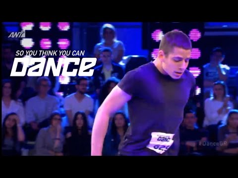Alexandros Beshonges So you think you can dance Greece Audition