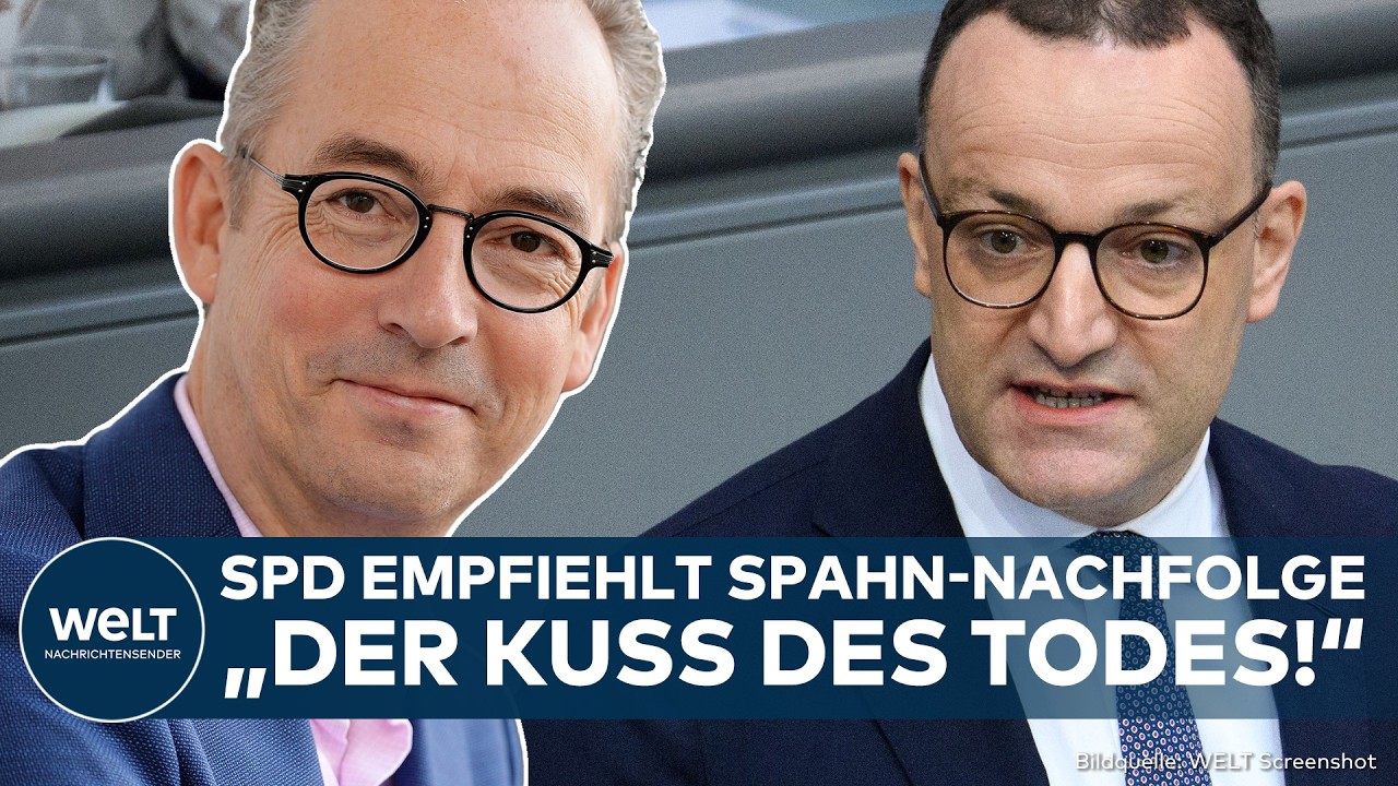 DEUTSCHLAND: Beben in Koalition! SPD mischt sich bei Nachfolge von Spahn ein! Fleischhauer packt aus