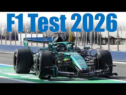 F1 2026 - Test 1 - Technische Details (AUDI, Aston Martin)