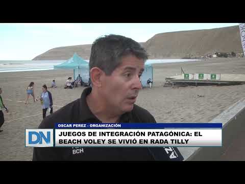 Juegos de Integración Patagónica: el beach voley se vivió en Rada Tilly