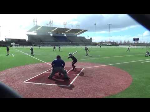 170410 GHS vs Century-Double to Right Field
