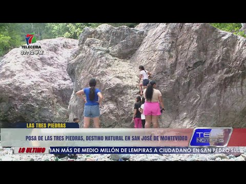 Posa de Las Tres Piedras, destino natural en San José de Montevideo en El Porvenir.