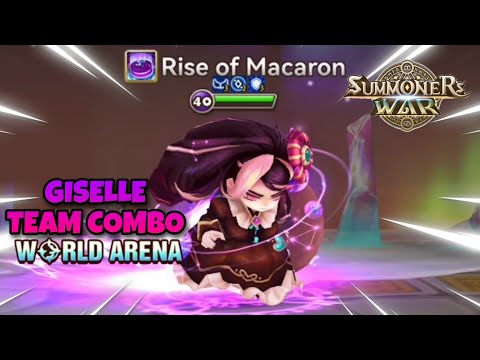 Giselle Team Combo in World Arena - Summoners War