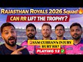 RR 2026 Squad Breakdown Playing 12 Sam Curran Injury Update Ipl Ipl2026 Rajasthanroyals Rr