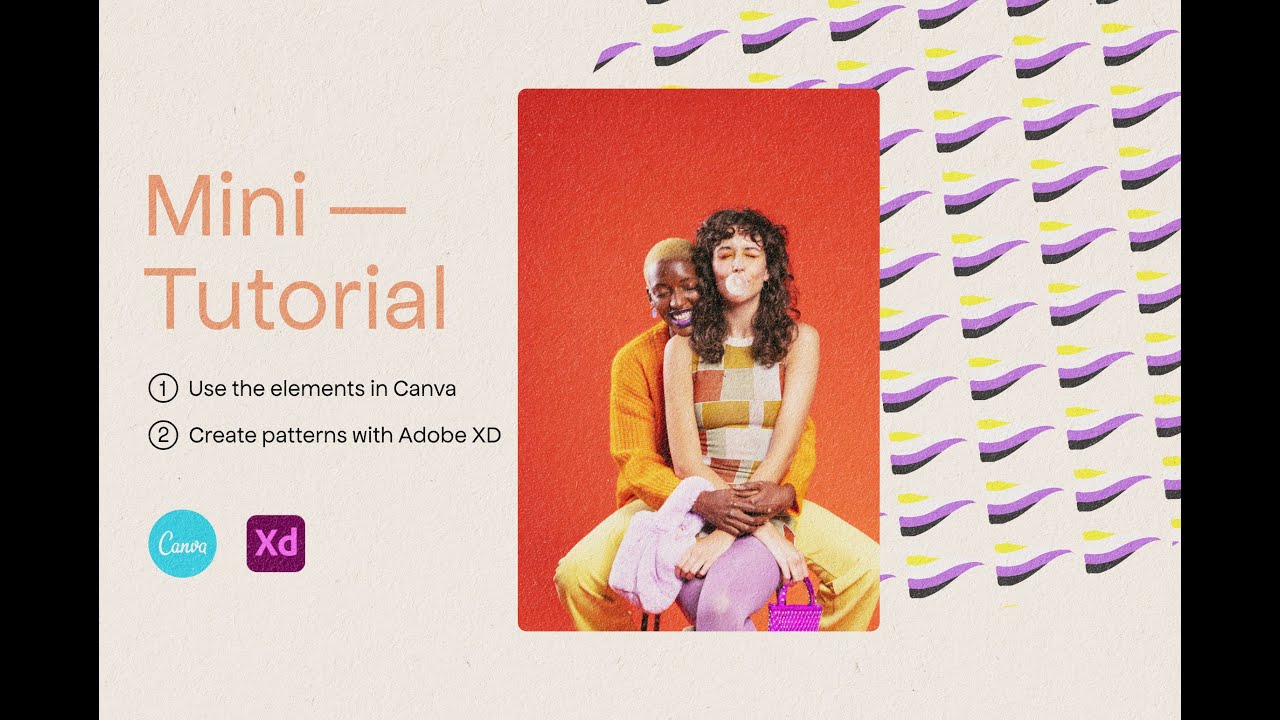 PRIDE   Flags & Elements   How to use in Canva and Create Patterns in Adobe XD