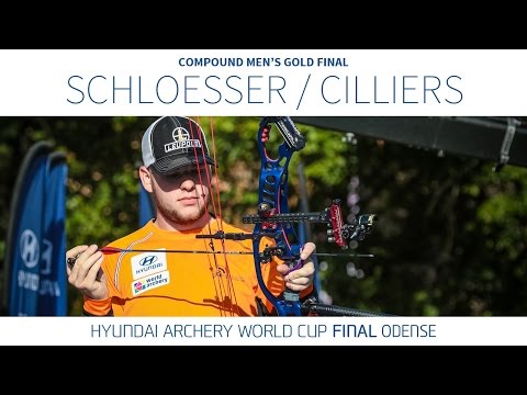 Mike Schloesser v Seppie Cilliers – Compound Men’s Gold Final | Odense 2016