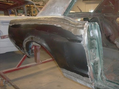 Replace Mustang Quarter Panel, By lastchanceautorestore.com