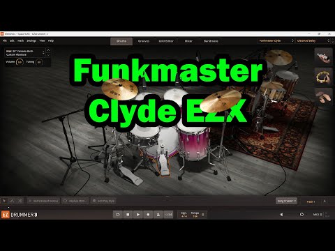 EZDrummer 3 Funkmaster Clyde (EZX) Presets Demo 🔥 | Full Sound Test 2025 | iamshane