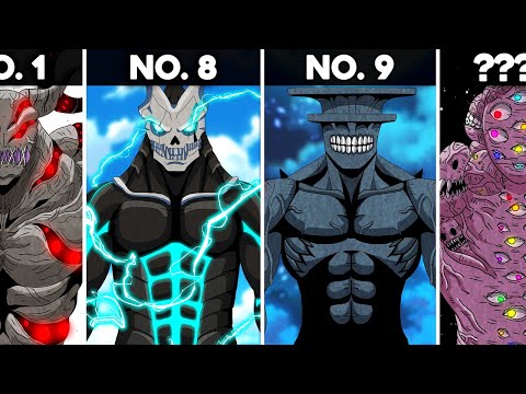 All 15 Numbered Kaiju In Kaiju No.8 Explained!