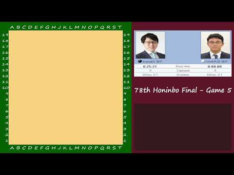 [EN/FR] 78th Honinbo Final - Game 5 : Iyama Yuta vs Ichiriki Ryo