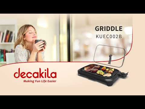 Features & Uses of Decakila Electric Griddle 1600W 