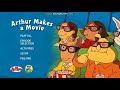 Arthur Arthur Makes A Movie 2014 DVD Menu Walkthrough