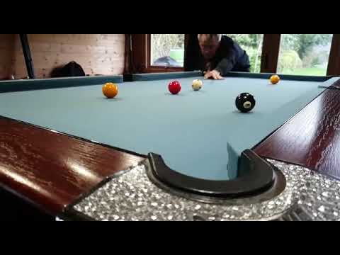 Pool Over Draw Slow Motion - Lose Position