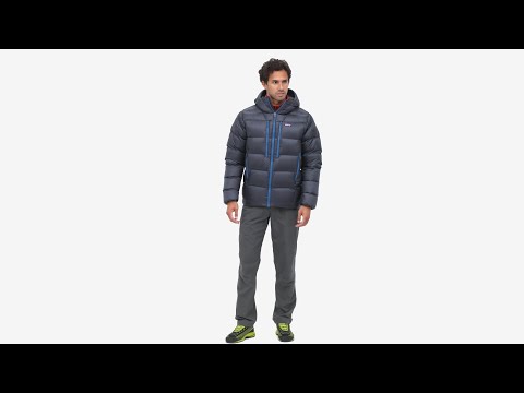Patagonia Men's Fitz Roy Down Hoody (Closeout) video poster