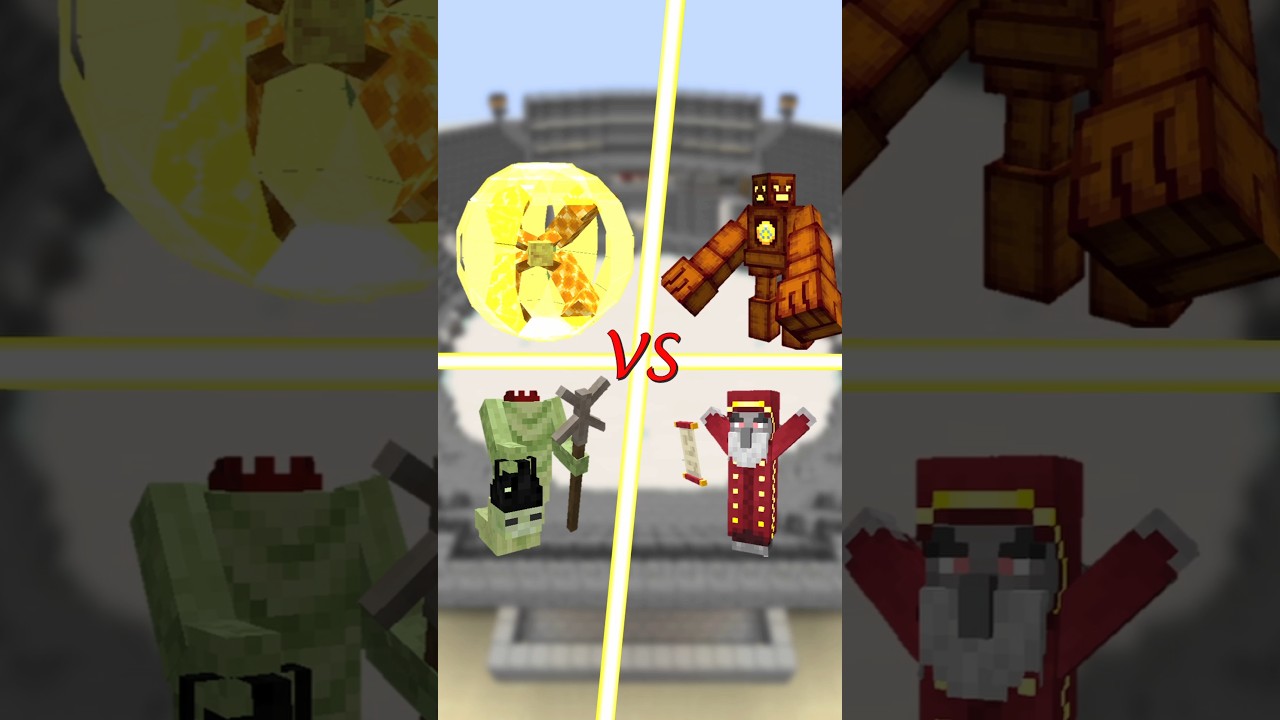 Battle Royale with random mobs! Minecraft Mob Battle! Part9#shorts #minecraft #マインクラフト