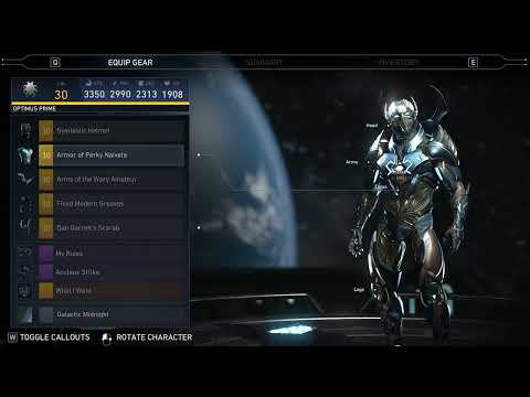 Injustice 2 Blue Beetle Epic Gears Showcase