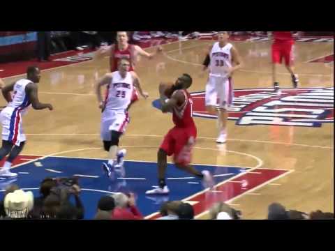 James Harden Full Highlights 2012 10 31 at Pistons   Rockets Debut, 37 Pts, 12 Assists