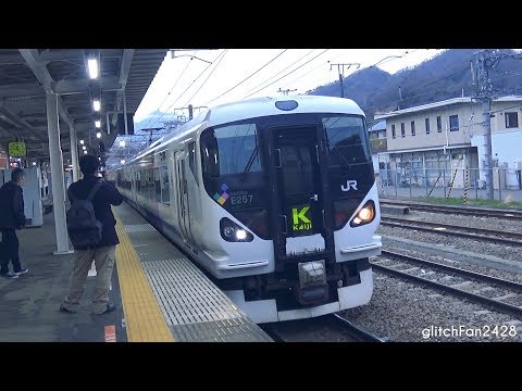 [JR East] Set M114 on Service Kaiji 118 - E257 Series