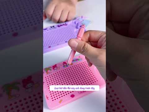 Bảng vẽ hút từ tính Sanrio cỡ to siêu vui #sanrio #review