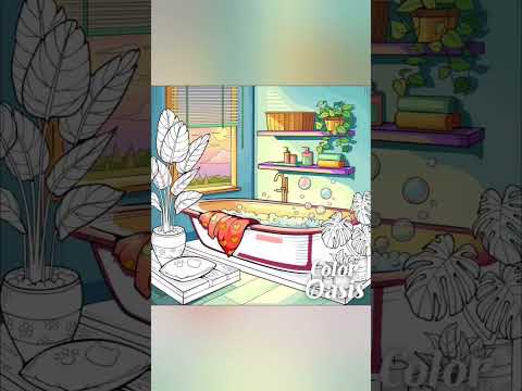 Color Oasis game #coloringgame #colorbynumber #satisfying #relaxing #short #coloroasisrandom - YouTube