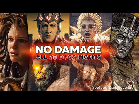 Assassin's Creed Odyssey - All 38 Boss Fights (Nightmare | No Damage) [4K 60FPS]