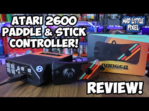 Hyperkin Ranger - Atari 2600 & RetroN 77 Paddle & Stick Combo Controller Review!
