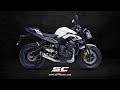 SC Project 3 1 Full System With S1 Exhaust For Triumph Street Triple 765 R RS Racing