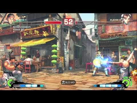 Air [Ryu] vs satoshi246 [Chun] TAKAHOKO [Chun] SSF4 Japanese Online Ranked Matches - TRUE-HD