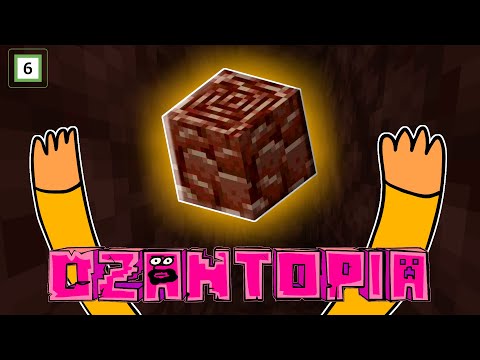 KLARER EG Å FINNE NETHERITE?!  - Ozantopia #10 - Norsk Minecraft